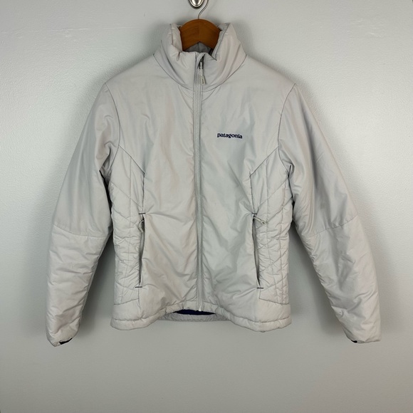 Patagonia Jackets & Blazers - Patagonia light grey zip-up jacket sz Small